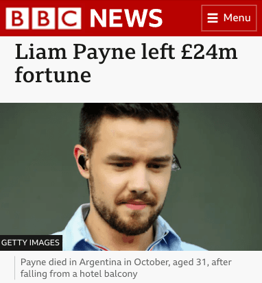 BBC News, 7 May 2025 — No will means the state decides who gets everything